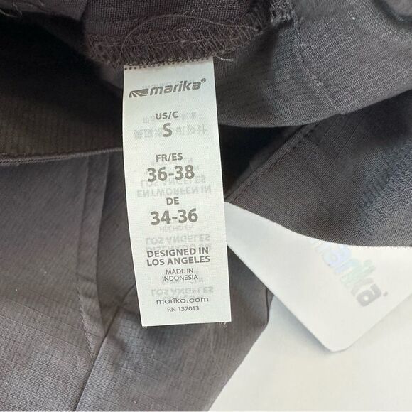 Marika Skylar Capri Pants in Forged Iron, Size S - Picture 5 of 11